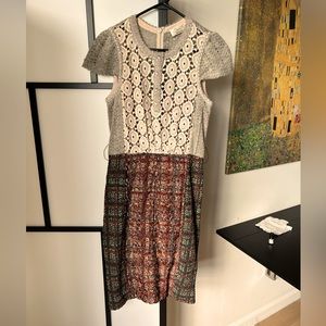 Byron Lars Dress- Autumnal Colors